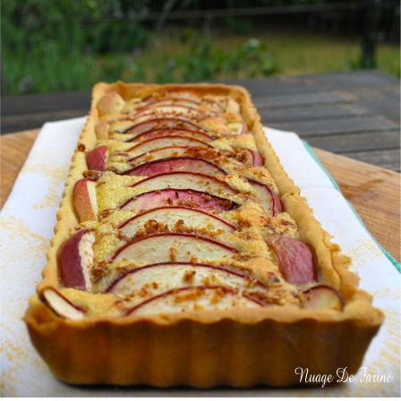 Tarte aux nectarines